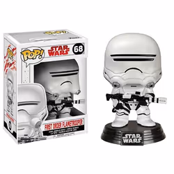FUNKO Figure POP! Star Wars E8 - Flametrooper, Figurine à collectionner, Film et série TV