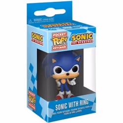 Porte-clé Funko Pocket Pop Sonic With Ring