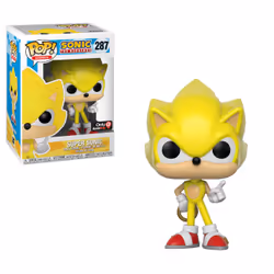 FUNKO Pop! Vinyl: Games: Sonic: Super Sonic, Figurine à collectionner, Film et série TV