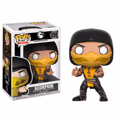 FUNKO Pop! Games: Mortal Kombat: Scorpion, Figurine à collectionner, Film et série TV