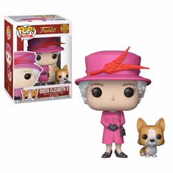 FUNKO Pop! &amp; Buddy: Royal Family S1: Queenelizabeth Ii, Figurine à collectionner, Film et série TV
