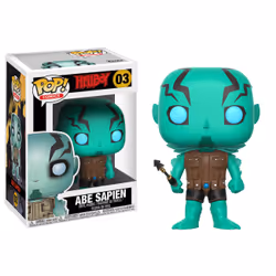 FUNKO Pop! Comics: Hellboy - Abe Sapien, Figurine à collectionner, Bandes dessinées