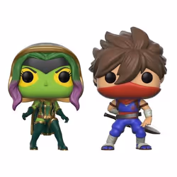 FUNKO MARVEL VS CAPCOM INFINITE - POP Vinyl 2-pack Gamora &amp; Strider, Figurine à collectionner, Jeu vidéo
