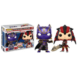 FUNKO Pop! Games 2-Pack: Marvel Vs Capcom: Black Panther/Monster Hunter