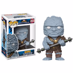 FUNKO Pop! Marvel: Thor Ragnarok - Korg, Figurine à collectionner, Film et série TV