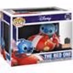 Figurine - FUNKO - Stitch On Red One - Pop Rides - 15cm - Exclusivité Disney