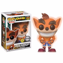 FUNKO Pop Games: Crash Bandicoot - Crash (Glow), 110 g