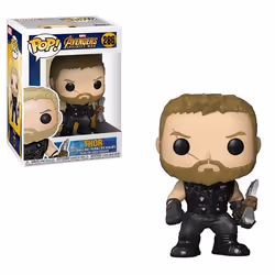 FUNKO Figure POP! Marvel-Av,I,War: Thor, Figurine à collectionner, Film et série TV