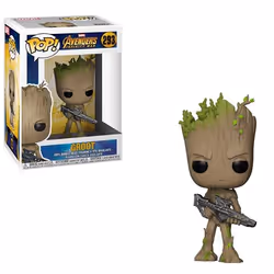 FUNKO Figure POP! Marvel-Av,I,War: Groot, Figurine à collectionner, Film et série TV