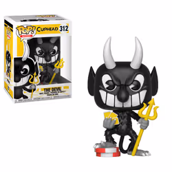 FUNKO Pop! Games: Cuphead - The Devil, Figurine à collectionner, Jeu vidéo