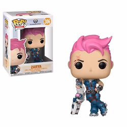 FUNKO Figure POP! Overwatch - Zarya, Figurine à collectionner, Film et série TV