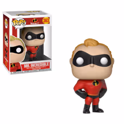 FUNKO Pop! Vinyl: Disney: The Incredibles 2: Mr. Incredible, Figurine à collectionner, Film et série TV