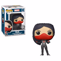 FUNKO Pop Marvel: Marvel Comics - Silk, Marvel, PVC, 0,25 an(s), 1 pièce(s), CE, Ne convient pas aux enfants de moins de 3 an ...