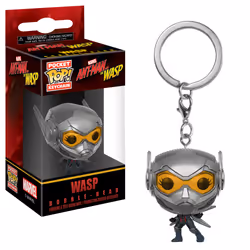 FUNKO Pop! Keychain: Ant-Man and The Wasp - Wasp, Figurine à collectionner, Film et série TV