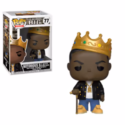 FUNKO Pop Rocks: Music - Notorious B.I.G. Crown, Figurine à collectionner, Film et série TV, 110 g
