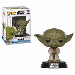 FUNKO Pop! Star Wars: The Clone Wars - Yoda, Figurine à collectionner, Film et série TV