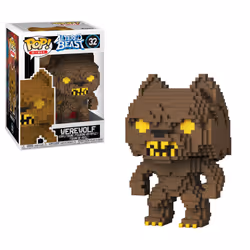 FUNKO Pop 8 Bit: Altered Beasts-Greekwarrior(Werewolf), 110 g