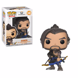 FUNKO Pop Games: Overwatch S4 - Hanzo, 110 g