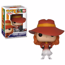 FUNKO Pop Tv: Carmen Sandiego: Carmen Sandiego(Clear Fade), 110 g