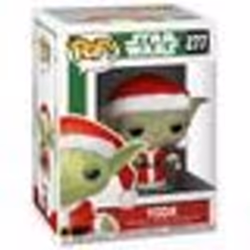 FUNKO Pop Star Wars: Holiday - Santa Yoda, Figurine à collectionner, Film et série TV
