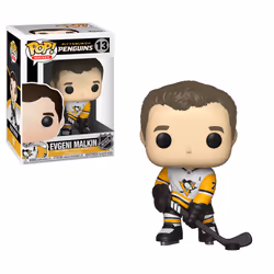 FUNKO Pop Nhl: Penguins - Evgeni Malkin (Away Jersey), Figurine à collectionner, Film et série TV, 110 g