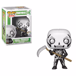 FUNKO Pop Games: Fortnite - Skull Trooper, Figurine à collectionner, Jeu vidéo, 110 g
