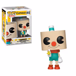 FUNKO Pop Games: Cuphead S2 - Cuppet, Polyvinyl chloride (PVC), 0,25 an(s), Cuphead, 1 pièce(s), CE, Chine, Viêt Nam