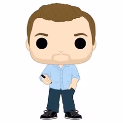 FUNKO Pop Tv: Community- Jeff Winger, Figurine à collectionner, Film et série TV, 110 g