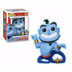 FUNKO Figure POP! Aladdin - Genio con lampada, Figurine à collectionner, Film et série TV