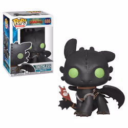 FUNKO Pop Movies: How To Training Your Dragon 3 - Toothless, Figurine à collectionner, Bande dessinée, 110 g