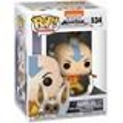 Figurine Funko POP! - FUNKO - Avatar - Aang avec Momo - Enfant - Collectionnable - Animation