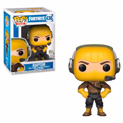 FUNKO Pop Games: Fortnite Series 1 - Raptor, Figurine à collectionner, Jeu vidéo