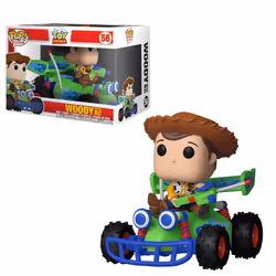 FUNKO Pop Ride: Toy Story - Woody W/ Rc, Figurine à collectionner, Film et série TV, 660 g