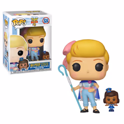 FUNKO Pop Disney: Toy Story 4 - Bo Peep W/Officer Mcdimples, 110 g