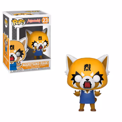FUNKO Pop Sanrio: Aggretsuko- Rage Retsuko, Figurine à collectionner, Film et série TV, 110 g