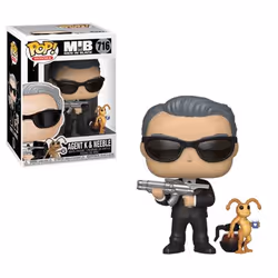 FUNKO Pop &amp; Buddy: Men In Black - Agent K &amp; Neeble, Figurine à collectionner, Film et série TV, 110 g
