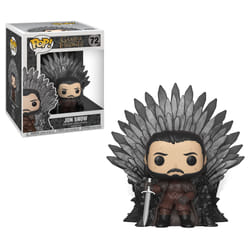 FUNKO Pop Deluxe: Game Of Thrones S10 - Jon Snow Sitting On Iron Throne