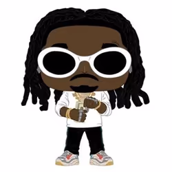 FUNKO POP Rocks: MIGOS - Takeoff, Figurine à collectionner, Film et série TV, 110 g