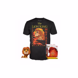 Figurine Funko POP & T-shirt Disney The Lion King Mufasa