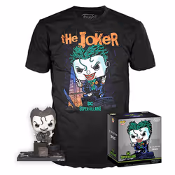 Figurine Funko POP & T-shirt DC Comics Jim Lee Joker