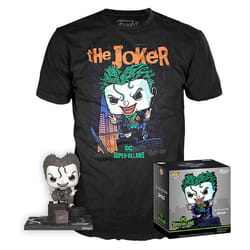 Figurine Funko POP & T-shirt DC Comics Jim Lee Joker