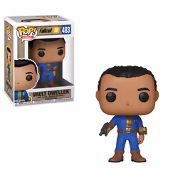FUNKO Pop Games: Fallout 76 - Vault Dweller (Male), Figurine à collectionner, Film et série TV, 110 g