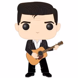 FUNKO Pop Rocks: Johnny Cash - Johnny Cash, Figurine à collectionner, Film et série TV, 110 g