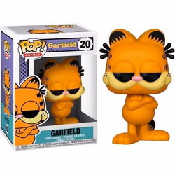 FUNKO Pop Comics: Garfield - Garfield, Figurine à collectionner, Film et série TV, 110 g