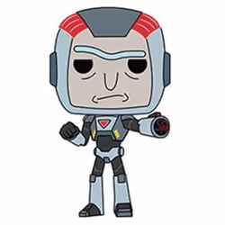 FUNKO Pop Animation: Rick &amp; Morty S6: Rick In Mech Suit, Figurine à collectionner, Film et série TV, 110 g