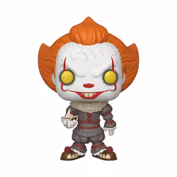 FUNKO Pop Movies: It: Chapter 2- 10" Pennywise W/ Boat, It: Chapter 2, PVC, 0,25 an(s), 1 pièce(s), CE, Ne convient pas aux e ...