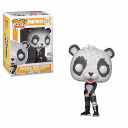 FUNKO Pop Games: Fortnite S3 - P.A.N.D.A Team Leader, Figurine à collectionner, Jeu vidéo, 110 g