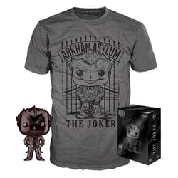 Figurine Funko POP & T-shirt DC Comics The Joker Exclusive