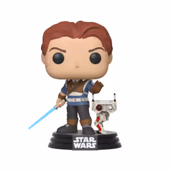 FUNKO Pop Games: Jedi Fallen Order - Cal Kestis W/ Bd-1, Star Wars, PVC, 0,25 an(s), 1 pièce(s), CE, Ne convient pas aux enfa ...