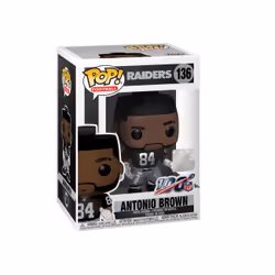FUNKO Pop Nfl: Raiders - Antonio Brown (Home Jersey), NFL, PVC, 0,25 an(s), 1 pièce(s), CE, Ne convient pas aux enfants de mo ...
